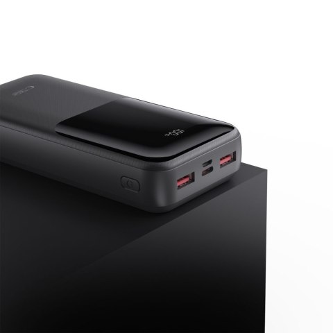 Powerbank 20000mAh USB-A USB-C 22.5W PB02 - czarny