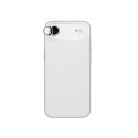 Szkło na aparat do iPhone 17 Air ze srebrną ramką aluminiową Lens Glass