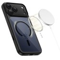 Etui case na iPhone 17 Pro Max Magpeak Magsafe CC - przezroczysto-czarne
