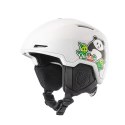 Kask narciarski snowboardowy z nausznikami dla dzieci rozmiar M - biały panda