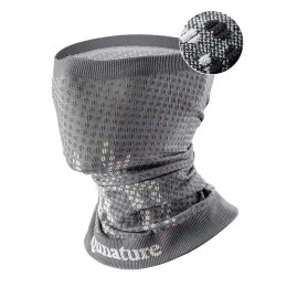 Komin narciarski bandana sportowa wielofunkcyjna rozmiar uniwersalny - szary