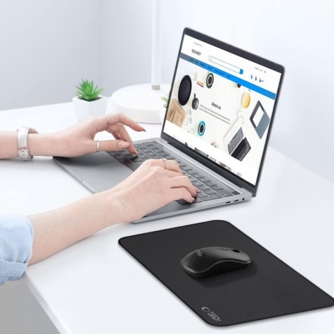 Podkładka pod myszkę 35 x 25 cm - czarna