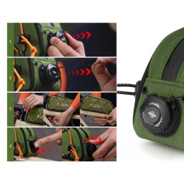 Torba rowerowa na górną rurę ramy wodoodporna 0.7L - zielona