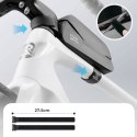 Torba rowerowa na ramę wodoodporna z magnetycznym zapięciem 0.9L - czarna