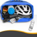 Torba sakwa rowerowa wodoodporna 25-32L - niebieska