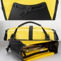 Torba sakwa rowerowa wodoodporna 25-32L - żółta