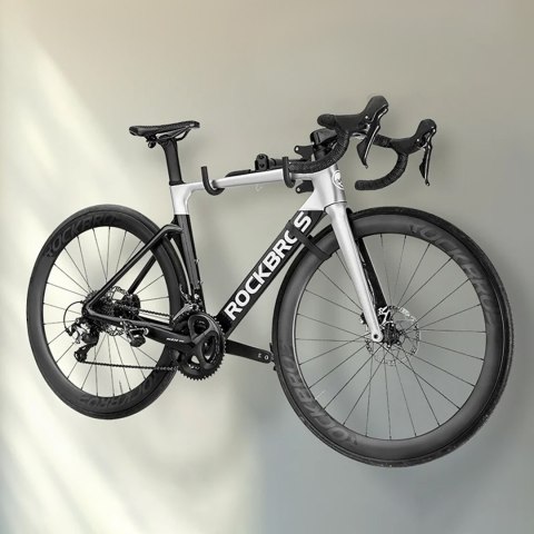 Wieszak uchwyt rowerowy do montażu na ścianie - czarny