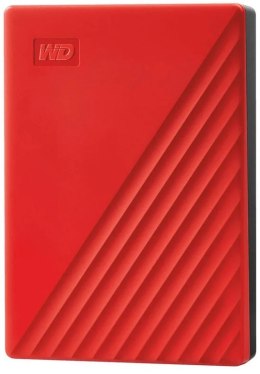 Dysk zewnętrzny HDD WD My Passport (4TB /Czerwony )