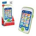 Mój Pierwszy Telefon Mówiący Smartfon Dotykowy Język Polski Niemiecki Turecki Portugalski Clementoni 17531
