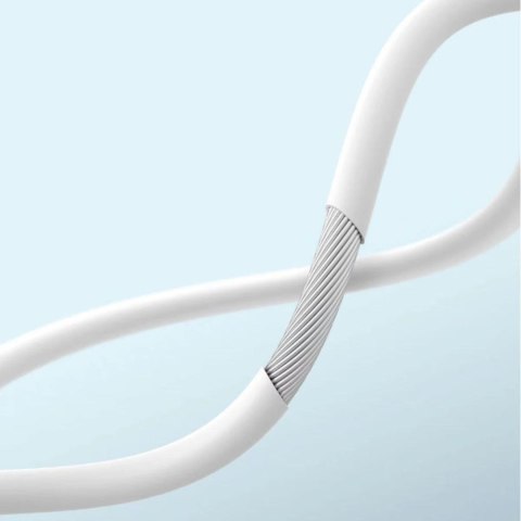 Słuchawki przewodowe dokanałowe X3+ USB-C - białe