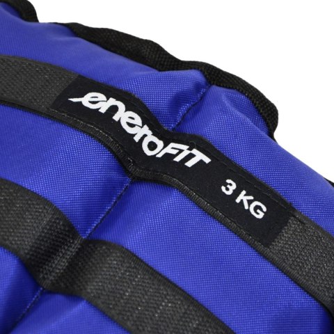 OBCIĄŻENIE NA PRZEGUBY NIEBIESKIE 6KG (2x3KG) ENERO FIT