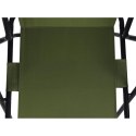 KRZESŁO TURYSTYCZNE Z PODŁOKIETNIKAMI 52x44x75CM SKŁADANE ZIELONE