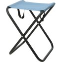 KRZESŁO WĘDKARSKIE TURYSTYCZNE TABORET SKŁADANY Z UCHWYTEM NIEBIESKIE REDCLIFFS