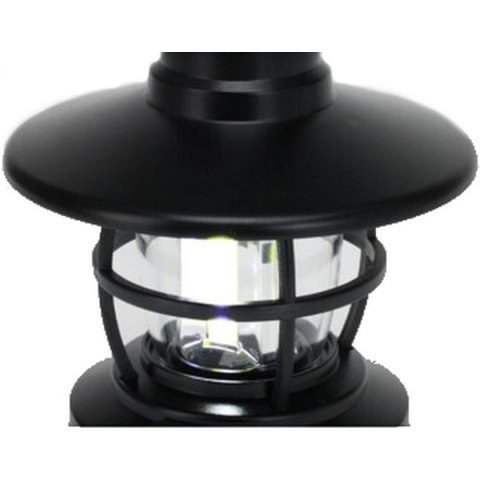 LATARKA LAMPA CAMPING BATERIE CZARNA REDCLIFFS