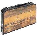 STOLIK TURYSTYCZNY SKŁADANY KEMPINGOWY 60X45X25/56CM DREWNO