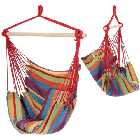 HAMAK FOTEL BRAZYLIJSKI 100X100CM Z 2 PODUSZKAMI 40X40CM