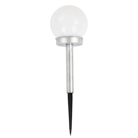 LAMPA SOLARNA KULA MLECZNA 10x35CM