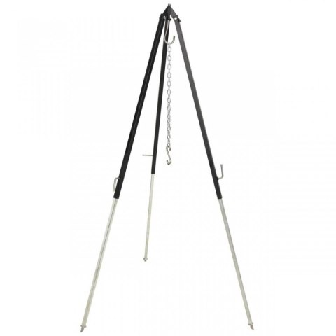 STOJAK REGULOWANY TRÓJNÓG NAD OGNISKO PALENISKO OGRODOWE 150CM