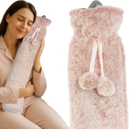 TERMOFOR GUMOWY W POKROWCU ALPINA 2L RÓŻOWY