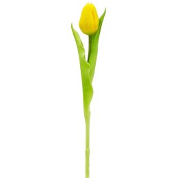 TULIPAN ŻÓŁTY 31CM JAK ŻYWY DEKORACJA WIOSENNA