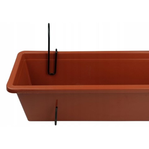 WIESZAK HAK UCHWYT DO SKRZYNEK BALKONOWYCH AGROHANG CZARNY