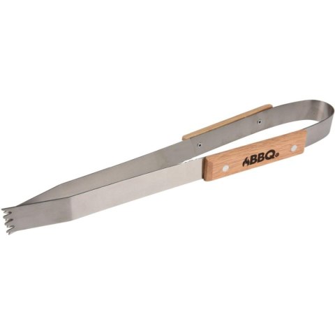 ZESTAW PRZYBORÓW DO GRILLA 3W1 Z DREWNIANĄ RĄCZKĄ