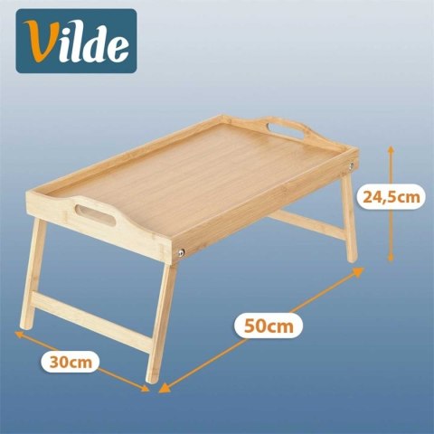 BAMBUSOWY STOLIK ŚNIADANIOWY DO ŁÓŻKA POD LAPTOPA 139457