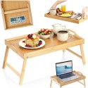 BAMBUSOWY STOLIK ŚNIADANIOWY DO ŁÓŻKA POD LAPTOPA 139457