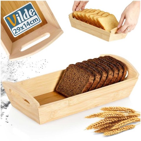 KOSZYK BAMBUSOWY NA PIECZYWO 29x14cm 139452