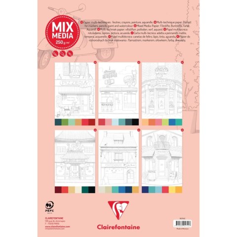 Kolorowanki Odelia Restauracje - E.Colin