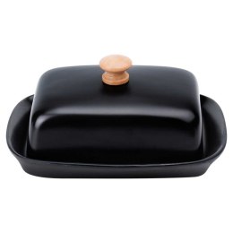 MASELNICZKA MASELNICA CERAMICZNA CZARNA 139677