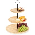 PATERA BAMBUSOWA 3 PIĘTROWA NA CIASTA PRZEKĄSKI 139453