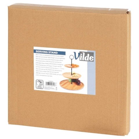 PATERA BAMBUSOWA 3 PIĘTROWA NA CIASTA PRZEKĄSKI 139453