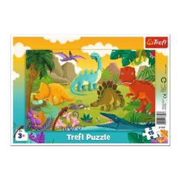 Puzzle - 15 - Dinozaury - Trefl 31359