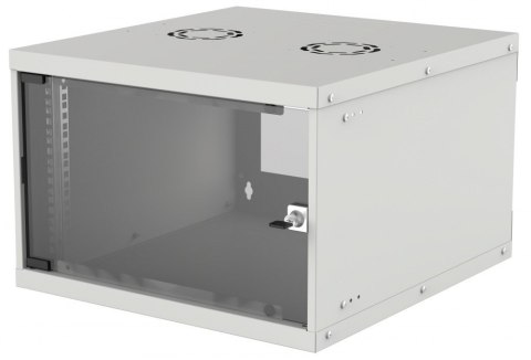 TECHLY Szafa wisząca Rack 19" 6U 540/400 szara, do złożenia 714150