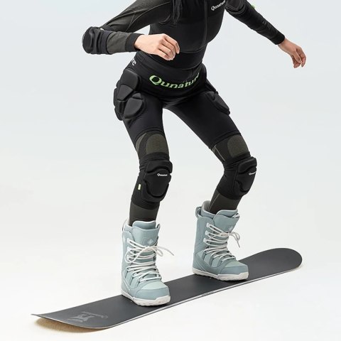 Ochraniacze sportowe narciarskie na kolana rozmiar M - czarne