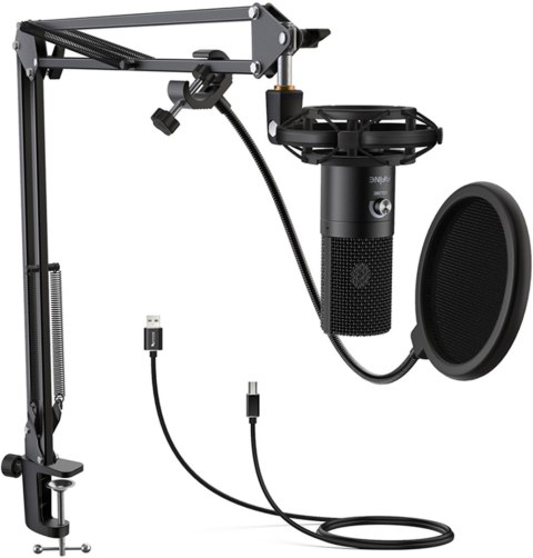 Mikrofon studyjny Fifine T669 (czarny)