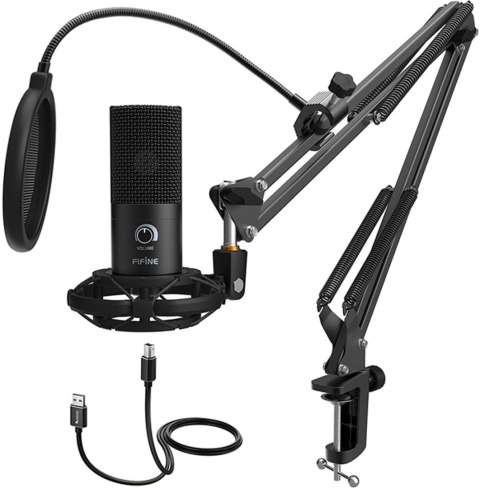 Mikrofon studyjny Fifine T669 (czarny)