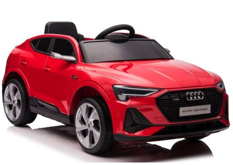 Auto Na Akumulator Audi E- Tron Czerwone QLS-6688 Światła LED MP3