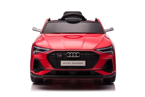 Auto Na Akumulator Audi E- Tron Czerwone QLS-6688 Światła LED MP3