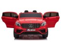 Auto na Akumulator Mercedes GLC 63S Dwuosobowy Światła LED MP3 Czerwony