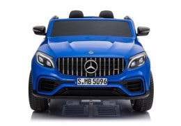 Auto na Akumulator Mercedes GLC 63S Dwuosobowy LED MP3 Niebieski Lakierowany