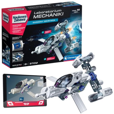 Naukowa Zabawa Laboratorium Mechaniki Gwiezdny Odkrywca Język Polski Clementoni 50251