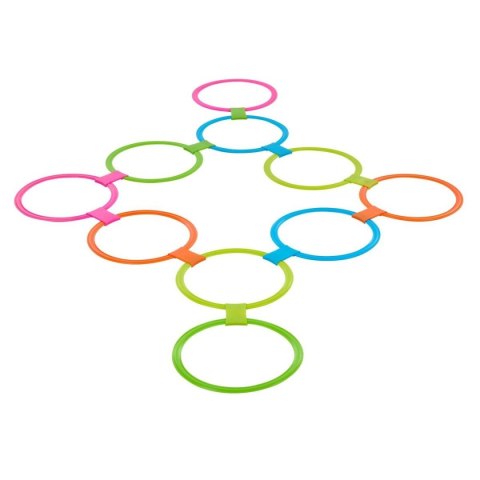 GRA W KLASY KOLOROWE KOŁA OBRĘCZE 20 ELEMENTÓW