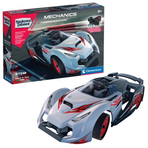 Naukowa Zabawa Klocki Laboratorium Mechaniki Hipersamochód Język Polski Clementoni 50683