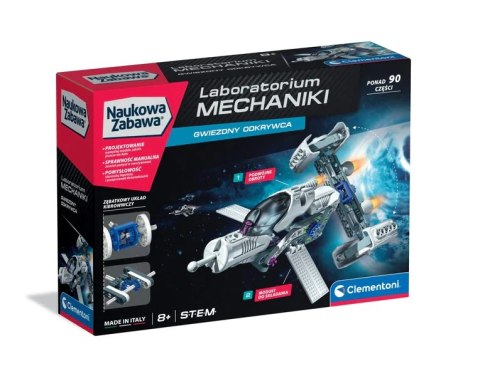 Naukowa Zabawa Laboratorium Mechaniki Gwiezdny Odkrywca Język Polski Clementoni 50251