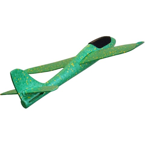 SAMOLOT STYROPIANOWY 47CM ZIELONY