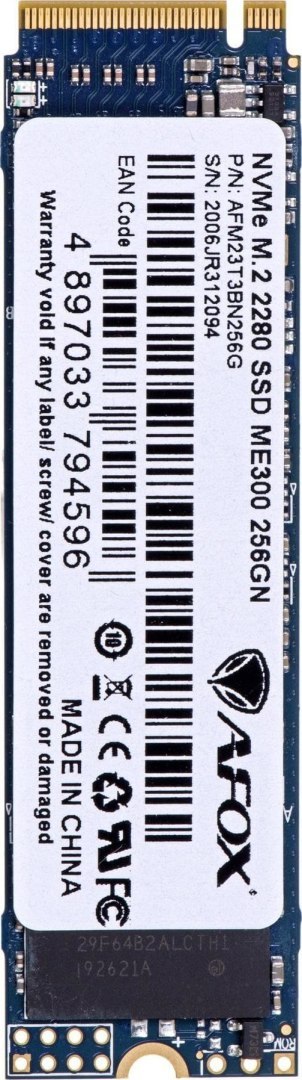 Dysk SSD AFOX ME300 256 GB (M.2 2280″ /256 GB )
