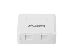 Puszka natynkowa na dwa moduły keystone OK1-0002-W