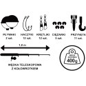 ZESTAW WĘDKARSKI I AKCESORIA ENERO 1133